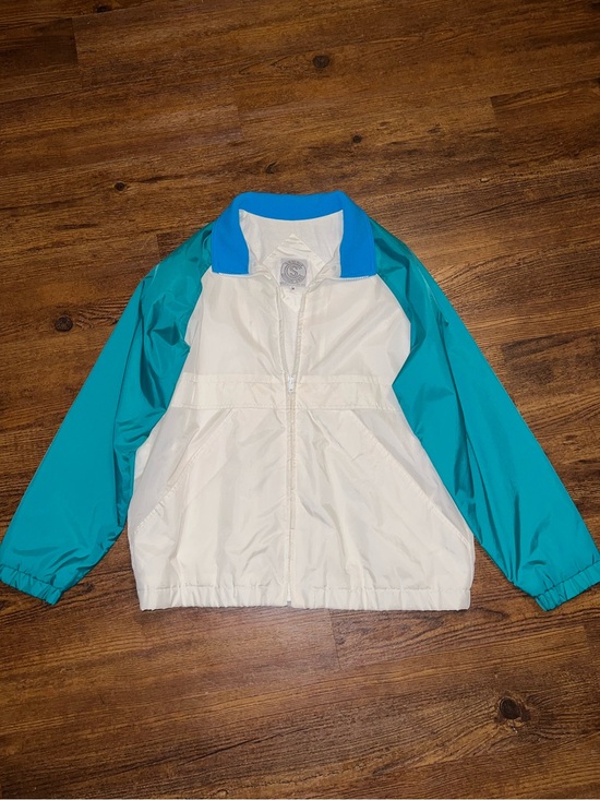 Current Seen Jackets & Blazers - Retro Colorblock Track Jacket Athleisure 80’s Windbreaker 90’s Size M